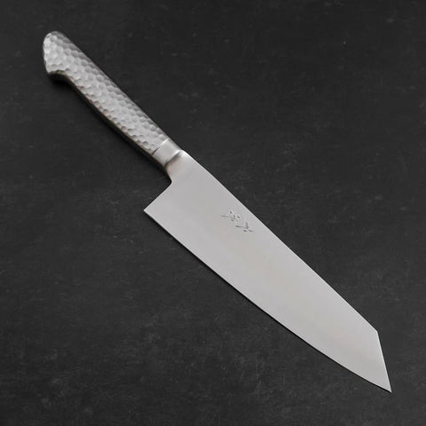 Kiritsuke VG-5 Polished Western Stainless Handle 195mm-[Musashi]-[Japanese-Kitchen-Knives]