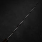 Kiritsuke White Steel #1 Polished Sumi Urushi Handle 240mm (9.4”)-[Musashi]-[Japanese-Kitchen-Knives]