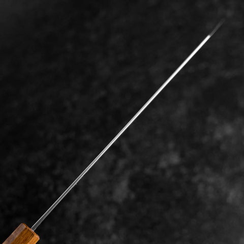 Kiritsuke White Steel #1 Polished Yaki Urushi Handle 240mm-[Musashi]-[Japanese-Kitchen-Knives]