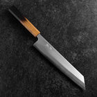 Kiritsuke White Steel #1 Polished Yaki Urushi Handle 240mm-[Musashi]-[Japanese-Kitchen-Knives]