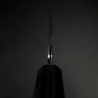 Kiritsuke White Steel #2 Kasumi Dark Blue Urushi Handle 230mm-[Musashi]-[Japanese-Kitchen-Knives]