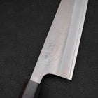 Kiritsuke White Steel #2 Nashiji Ebony Handle 210mm-[Musashi]-[Japanese-Kitchen-Knives]