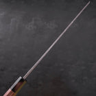 Kiritsuke Yanagiba Blue Steel #2 Kurouchi Buffalo Wenge Handle 300mm-[Musashi]-[Japanese-Kitchen-Knives]