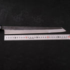 Kiritsuke Yanagiba Blue Steel #2 Kurouchi Buffalo Wenge Handle 300mm-[Musashi]-[Japanese-Kitchen-Knives]