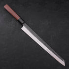 Kiritsuke Yanagiba Blue Steel #2 Kurouchi Buffalo Wenge Handle 300mm-[Musashi]-[Japanese-Kitchen-Knives]