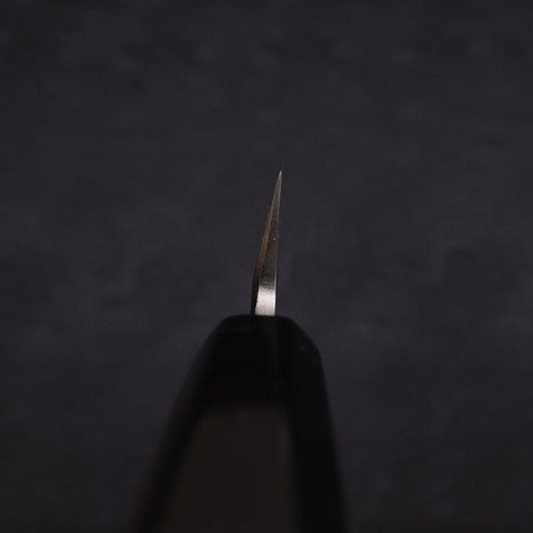 Kiritsuke Yanagiba Silver Steel #3 Kasumi Buffalo Ebony Handle 240mm-[Musashi]-[Japanese-Kitchen-Knives]