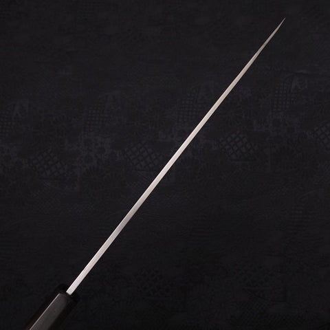 Kiritsuke Yanagiba Silver Steel #3 Kasumi Buffalo Ebony Handle 240mm-[Musashi]-[Japanese-Kitchen-Knives]