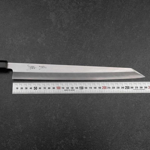 Kiritsuke Yanagiba Silver Steel #3 Kasumi Walnut Handle 300mm (11.8”)