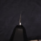 Kiritsuke Yanagiba Silver Steel #3 Polished Buffalo Ebony Handle 270mm-[Musashi]-[Japanese-Kitchen-Knives]