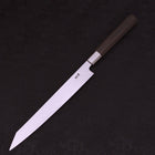 Kiritsuke Yanagiba Silver Steel #3 Walnut Handle 240mm-[Musashi]-[Japanese-Kitchen-Knives]