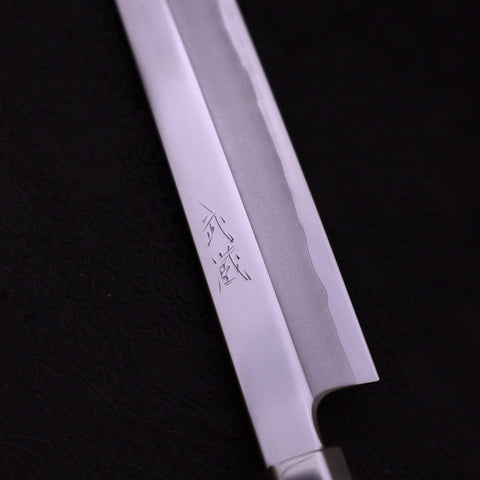 Kiritsuke Yanagiba Silver Steel #3 Walnut Handle 240mm-[Musashi]-[Japanese-Kitchen-Knives]