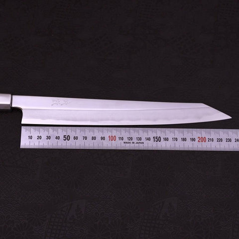 Kiritsuke Yanagiba Silver Steel #3 Walnut Handle 240mm-[Musashi]-[Japanese-Kitchen-Knives]