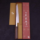 Kiritsuke Yanagiba Silver Steel #3 Walnut Handle 240mm-[Musashi]-[Japanese-Kitchen-Knives]