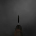 Kobunka Blue Steel #2 Kurouchi Ebony Handle 120mm (4.7”)-[Musashi]-[Japanese-Kitchen-Knives]