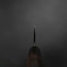 Kobunka Blue Steel #2 Kurouchi Ebony Handle 120mm-[Musashi]-[Japanese-Kitchen-Knives]