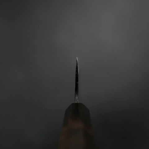 Kobunka Blue Steel #2 Kurouchi Ebony Handle 120mm-[Musashi]-[Japanese-Kitchen-Knives]