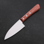 Kodeba AUS-6 Polished Brown Western Handle 95mm-[Musashi]-[Japanese-Kitchen-Knives]