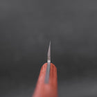 Kodeba AUS-6 Polished Brown Western Handle 95mm-[Musashi]-[Japanese-Kitchen-Knives]