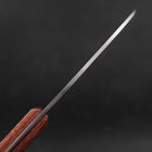 Kodeba AUS-6 Polished Brown Western Handle 95mm-[Musashi]-[Japanese-Kitchen-Knives]