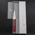 Kodeba AUS-6 Polished Brown Western Handle 95mm-[Musashi]-[Japanese-Kitchen-Knives]