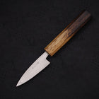 Kodeba Silver Steel #3 Tsuchime Yaki Urushi Handle 80mm-[Musashi]-[Japanese-Kitchen-Knives]