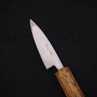 Kodeba Silver Steel #3 Tsuchime Yaki Urushi Handle 80mm-[Musashi]-[Japanese-Kitchen-Knives]