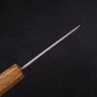 Kodeba Silver Steel #3 Tsuchime Yaki Urushi Handle 80mm-[Musashi]-[Japanese-Kitchen-Knives]
