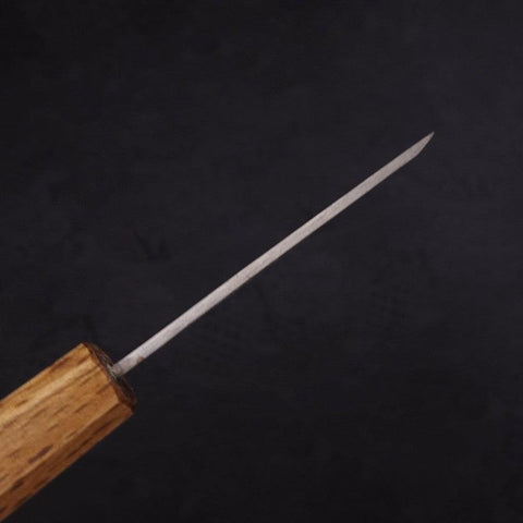Kodeba Silver Steel #3 Tsuchime Yaki Urushi Handle 80mm-[Musashi]-[Japanese-Kitchen-Knives]