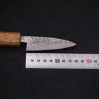 Kodeba Silver Steel #3 Tsuchime Yaki Urushi Handle 80mm-[Musashi]-[Japanese-Kitchen-Knives]