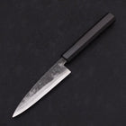 Koyanagi Blue Super Kurouchi Buffalo Ebony Handle 120mm-[Musashi]-[Japanese-Kitchen-Knives]