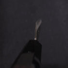 Koyanagi Blue Super Kurouchi Buffalo Ebony Handle 120mm-[Musashi]-[Japanese-Kitchen-Knives]