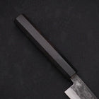 Koyanagi Blue Super Kurouchi Buffalo Ebony Handle 120mm-[Musashi]-[Japanese-Kitchen-Knives]