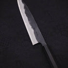 Koyanagi Blue Super Kurouchi Buffalo Ebony Handle 150mm-[Musashi]-[Japanese-Kitchen-Knives]