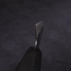 Koyanagi Blue Super Kurouchi Buffalo Ebony Handle 150mm-[Musashi]-[Japanese-Kitchen-Knives]
