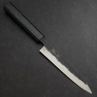 Koyanagi Blue Steel #1 Kurouchi Dark Blue Urushi Handle 150mm-[Musashi]-[Japanese-Kitchen-Knives]