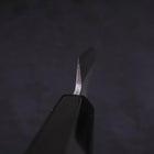 Koyanagi Silver Steel #3 Kasumi Chokin Sakura Buffalo Ebony Handle 110mm-[Musashi]-[Japanese-Kitchen-Knives]