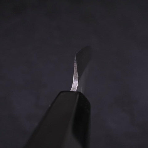 Koyanagi Silver Steel #3 Kasumi Chokin Sakura Buffalo Ebony Handle 110mm-[Musashi]-[Japanese-Kitchen-Knives]