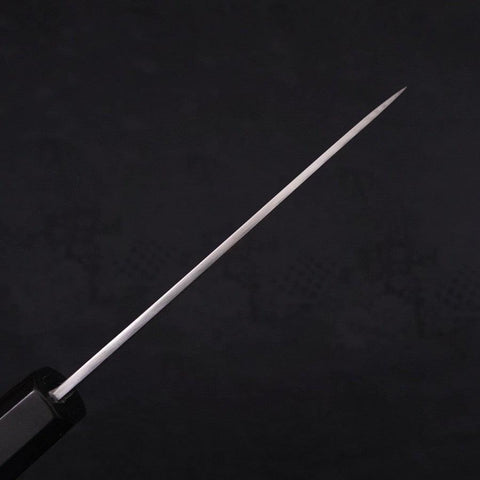 Koyanagi Silver Steel #3 Kasumi Chokin Sakura Buffalo Ebony Handle 110mm-[Musashi]-[Japanese-Kitchen-Knives]