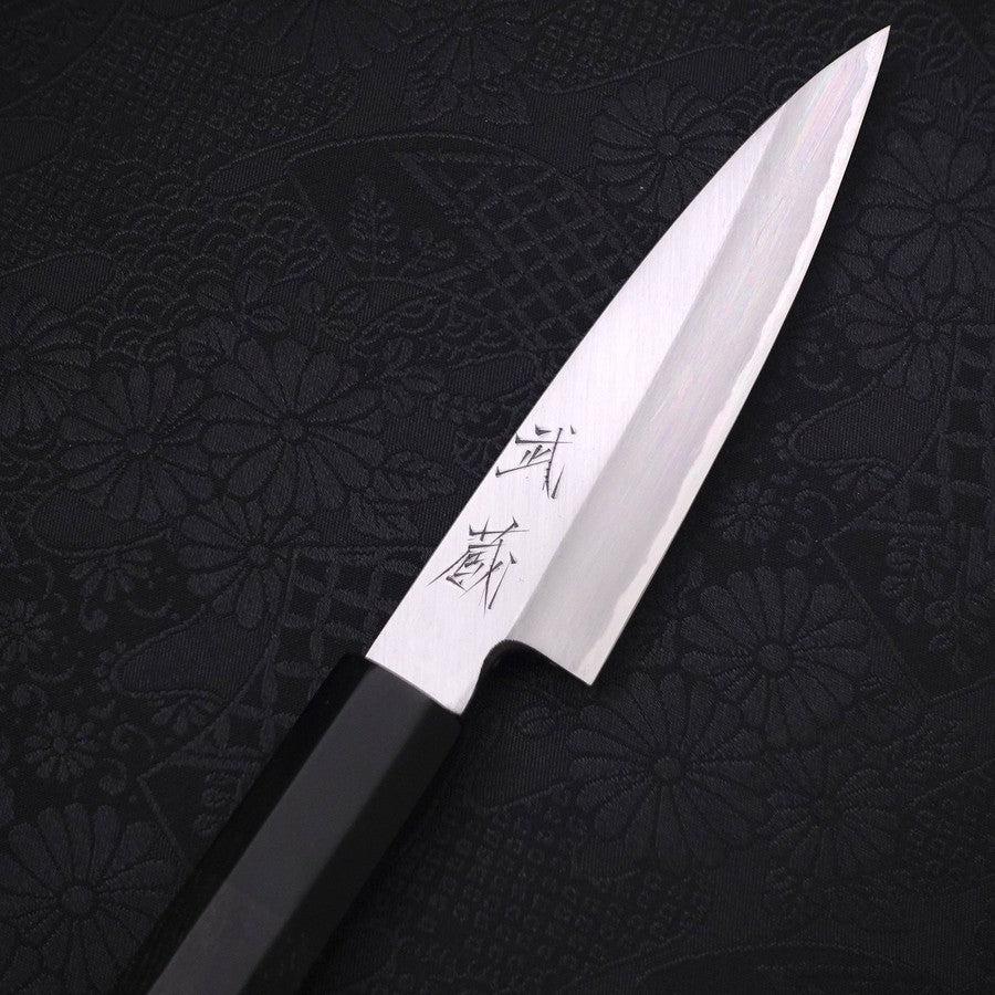 Koyanagi White Steel #2 Kasumi Buffalo Ebony Handle 120mm-[Musashi]-[Japanese-Kitchen-Knives]