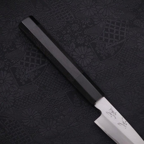 Koyanagi White Steel #2 Kasumi Buffalo Ebony Handle 120mm-[Musashi]-[Japanese-Kitchen-Knives]