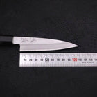 Koyanagi White Steel #2 Kasumi Buffalo Ebony Handle 120mm-[Musashi]-[Japanese-Kitchen-Knives]