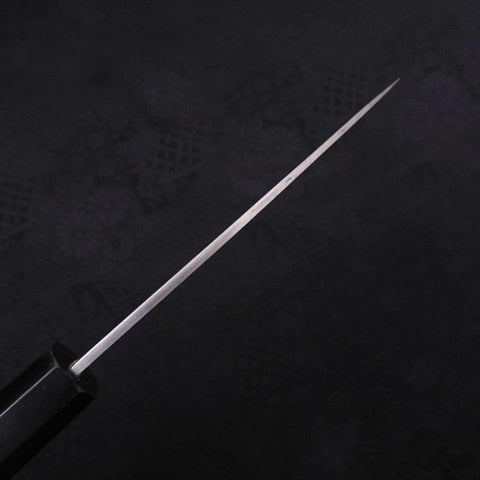 Koyanagi White Steel #2 Kasumi Chokin Luck Cloud Buffalo Ebony Handle 110mm-[Musashi]-[Japanese-Kitchen-Knives]
