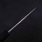 Koyanagi White Steel #2 Kasumi Chokin Sakura Buffalo Ebony Handle 110mm-[Musashi]-[Japanese-Kitchen-Knives]