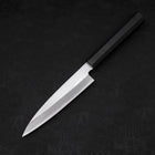 Koyanagi White Steel #2 Kasumi Chokin Sakura Buffalo Ebony Handle 135mm-[Musashi]-[Japanese-Kitchen-Knives]