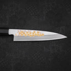 Koyanagi White Steel #2 Kasumi Chokin Sakura Buffalo Ebony Handle 135mm-[Musashi]-[Japanese-Kitchen-Knives]