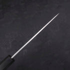 Koyanagi White Steel #2 Kasumi Chokin Sakura Buffalo Ebony Handle 135mm-[Musashi]-[Japanese-Kitchen-Knives]