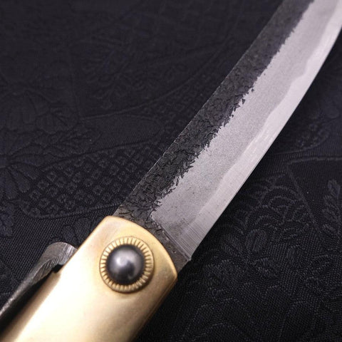 Kurouchi Higonokami Aogami 120mm-[Musashi]-[Japanese-Kitchen-Knives]