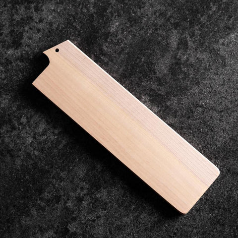 Magnolia Saya Sheath for Nakiri Knife with Pin 180mm (7”)-[Musashi]-[Japanese-Kitchen-Knives]