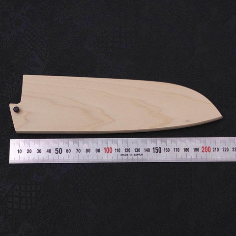Magnolia Saya Sheath for Santoku Knife with Pin 165~180mm (7”)