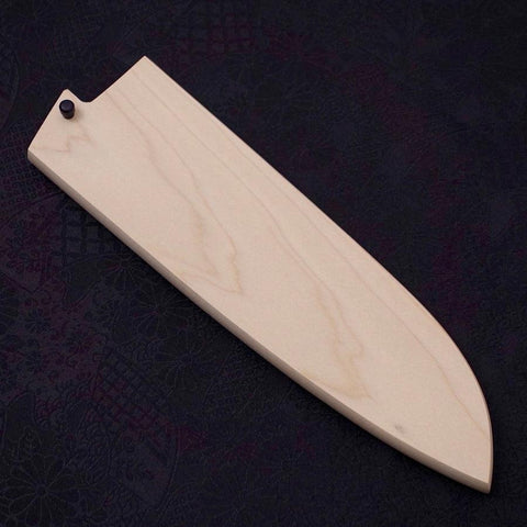 Magnolia Saya Sheath for Santoku Knife with Pin 165~180mm (7”)